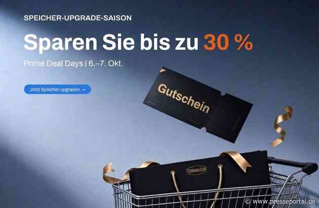 TerraMaster startet die Storage Upgrade Season mit bis zu 30 % Rabatt während der Prime Deal Days