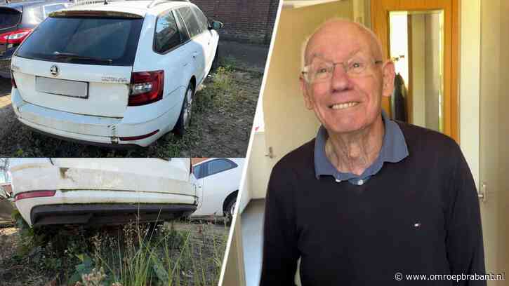 Al jaren staat er een spookauto voor de deur van Louis (84) in Roosendaal