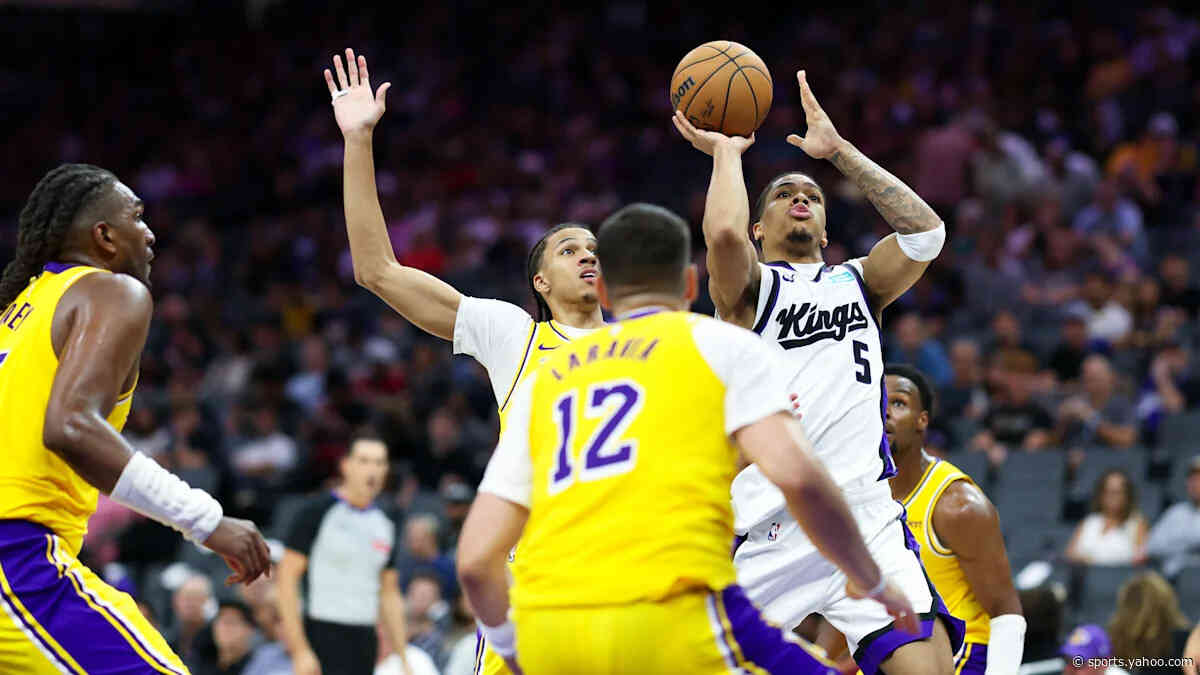 Darius Acuff Jr. looked comfortable in his first NBA preseason game