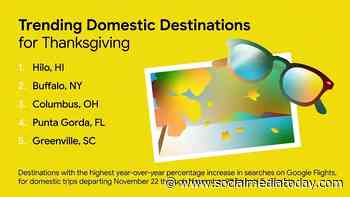 Google shares early holiday travel trend data