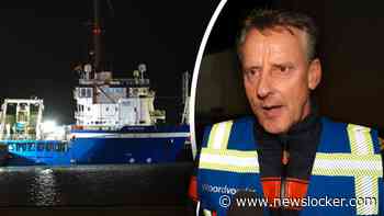 Schip dreigde te zinken in Eemshaven: ‘Machinekamer vol met water’