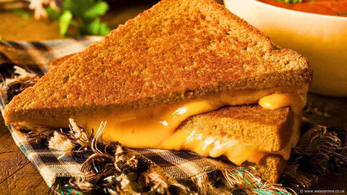 Cheese toasties crisp up better while cooking if you ditch butter for a much tastier ingredient