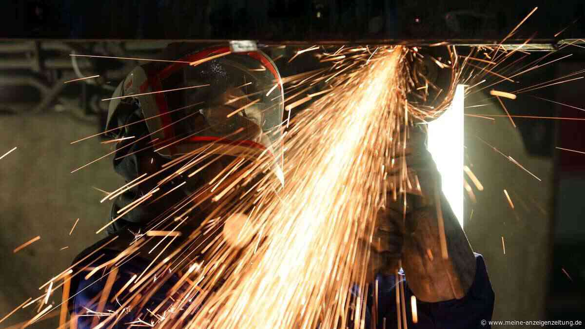 Industrie-Auftragseingang sinkt überraschend deutlich