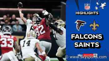 69 points between division rivals! Falcons at Saints highlights