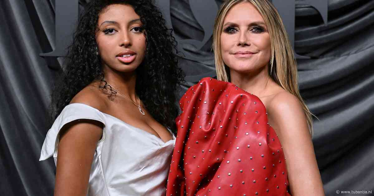 16-jarige dochter van Heidi Klum maakt Paris Fashion Week-debuut