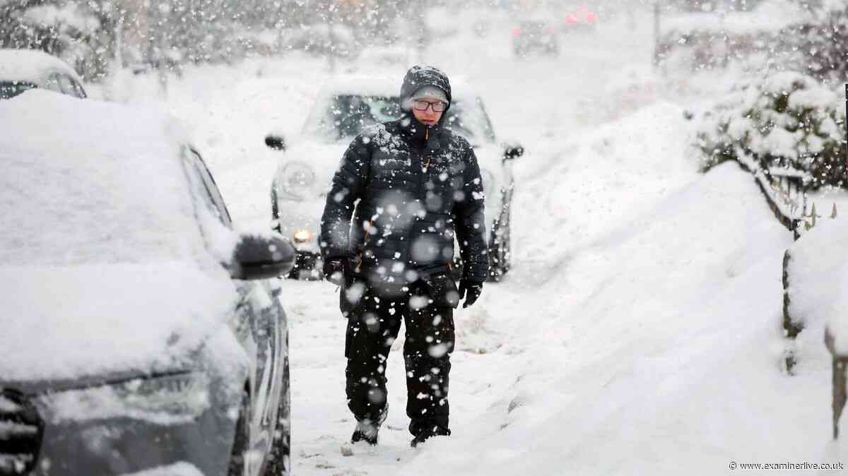 UK polar vortex snow and storm update as Met Office warns of intense signals