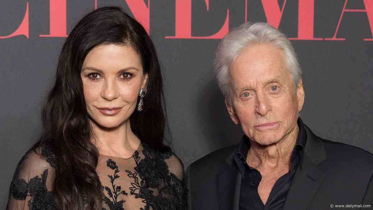 Michael Douglas insists split from Catherine Zeta-Jones 'was mutual' and says after 13 years together 'we had our problems, marriage is hard work'