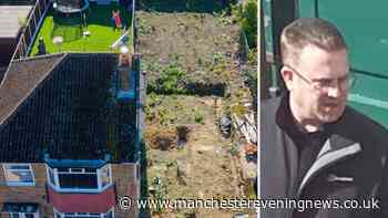 Leeds dad who knocked down half a semi-detached home then left UK is pictured as neighbours speak out