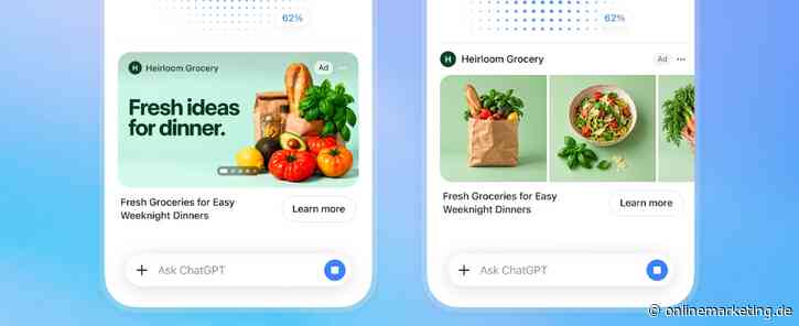 ChatGPT bekommt neue Visual Ads – und erreicht jetzt 1,2 Milliarden User pro Woche