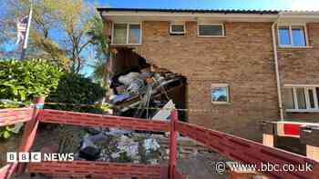 Drivers 'dicing with death' on house crash street