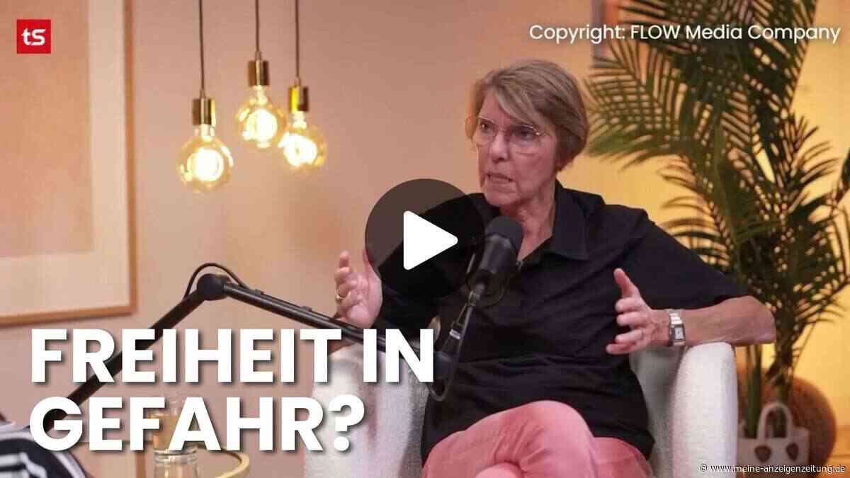 TV-Moderatorin Böttinger warnt im Video: Unsere Freiheit ist „immer fragil“