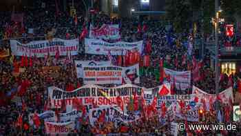 Generalstreik in Spanien gegen Wohnungsnot: Gewerkschaften mischen Wahlkampf auf