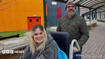 I had to crawl on my hands and knees to get off train, says disabled woman