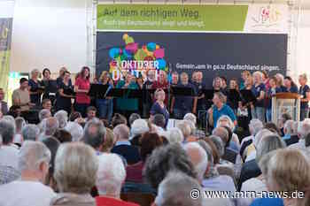 Landau – Einigkeit und Recht und Freiheit – und Musik – Was das Land verbindet, stand bei „Deutschland singt und klingt“ in Insheim im Fokus