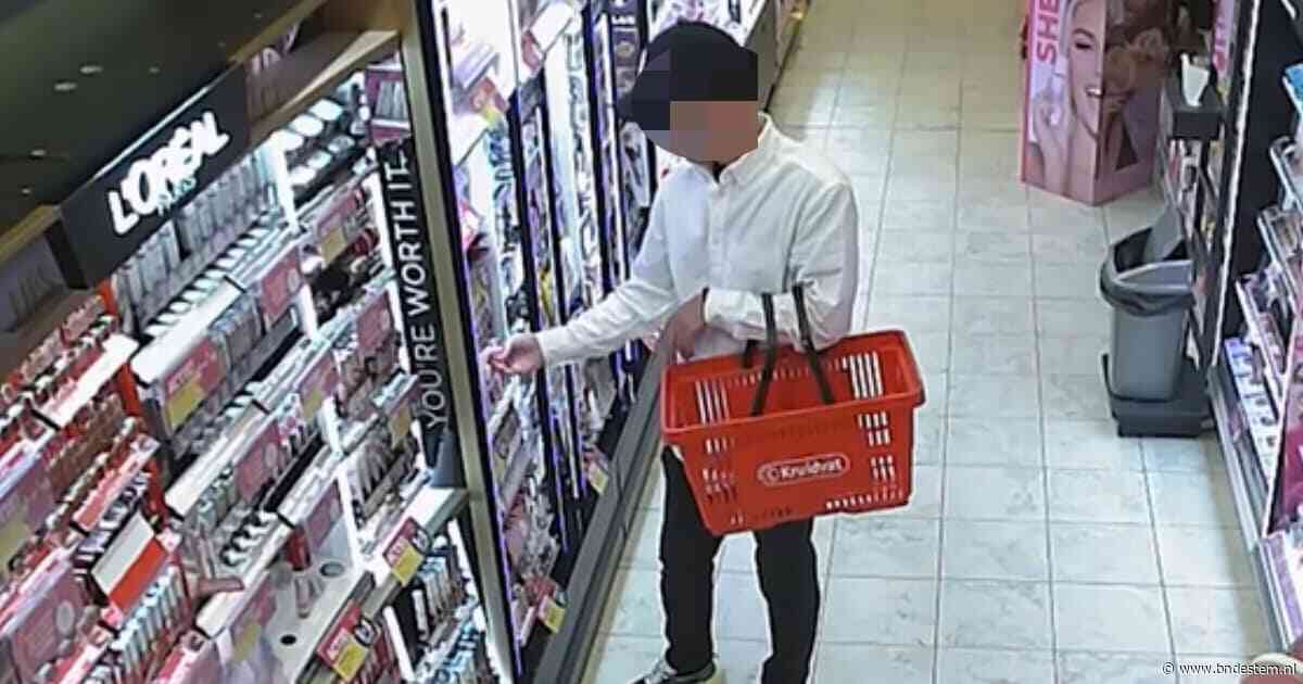 Twee mannen stelen voor 2000 euro aan make-up bij Kruidvat in Breda en zijn na vijf maanden nog spoorloos