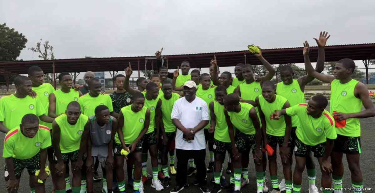 NSC DG Olopade Charges Golden Eaglets To End FIFA U-17 World Cup Qualification Drought