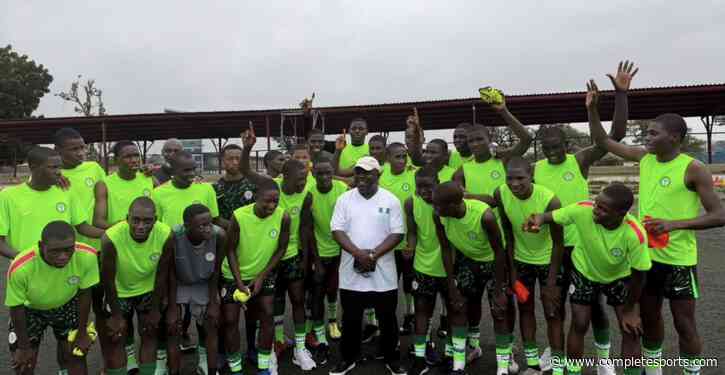 NSC DG Olopade Charges Golden Eaglets To End FIFA U-17 World Cup Qualification Drought