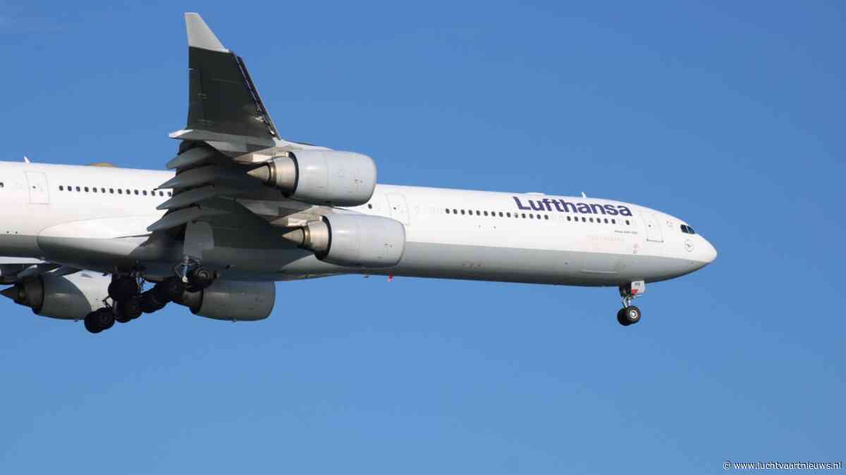Lufthansa neemt eerder dan gepland afscheid van Airbus A340-600
