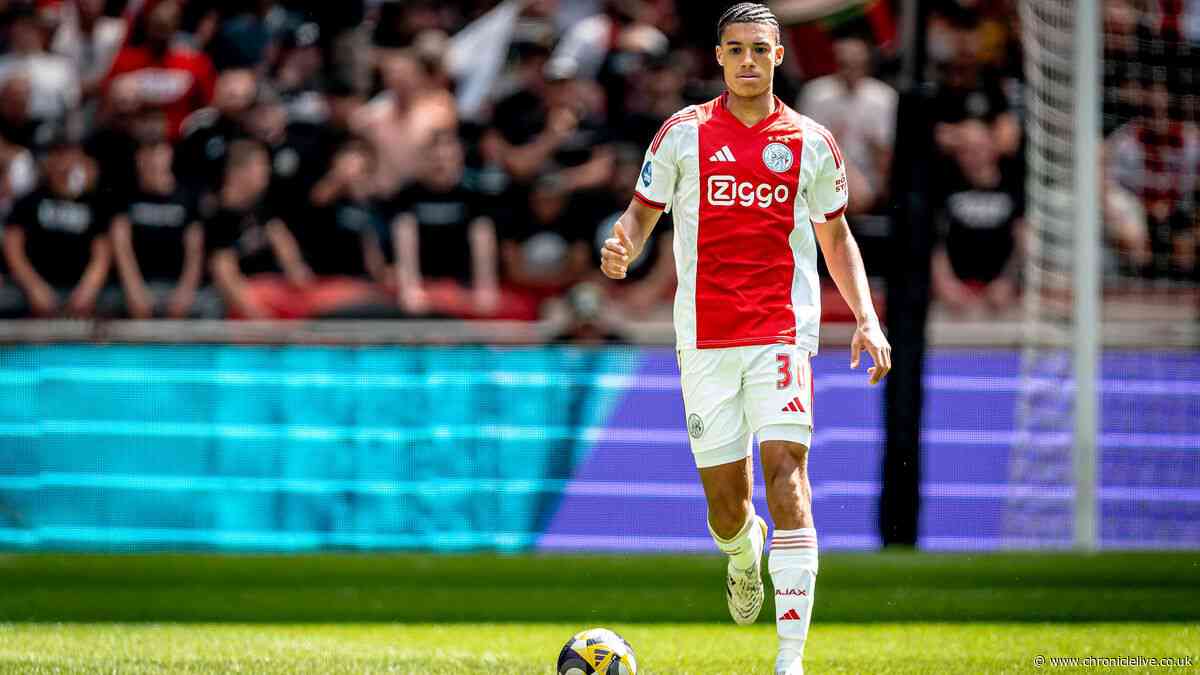 Newcastle United monitor 6ft 6in Ajax star after teenage ace recovers from horror injury