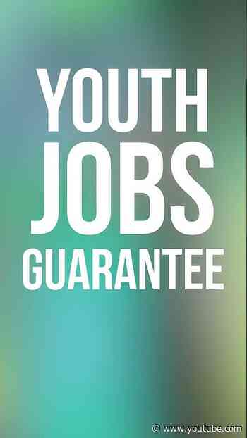 Our Youth Jobs Guarantee, in football terms ⚽