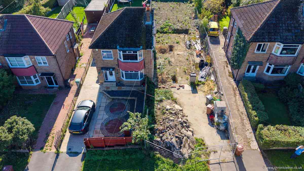 Dad who demolished semi-detached home insists he is 'no neighbour from hell'