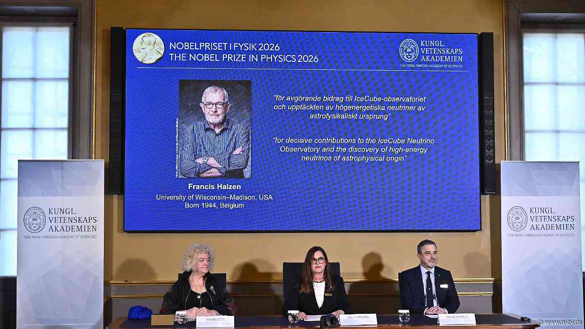 Entwickelte Observatorium: Physik-Nobelpreis geht an Teilchenforscher Francis Halzen
