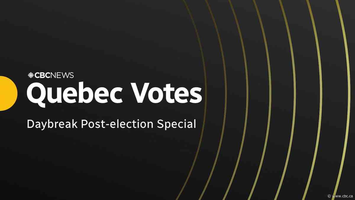 Quebec Votes 2026 | Daybreak election special