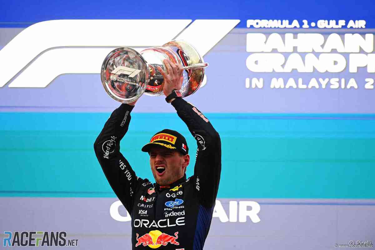 Stats: Verstappen avoids first win-less season since 2015, Red Bull-Ford’s first win and more | 2026 Bahrain GP in Malaysia stats and facts