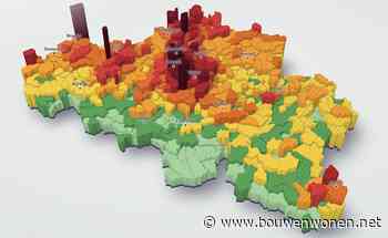Belgische vastgoedprijzen in beeld op nieuwe 3D-kaart