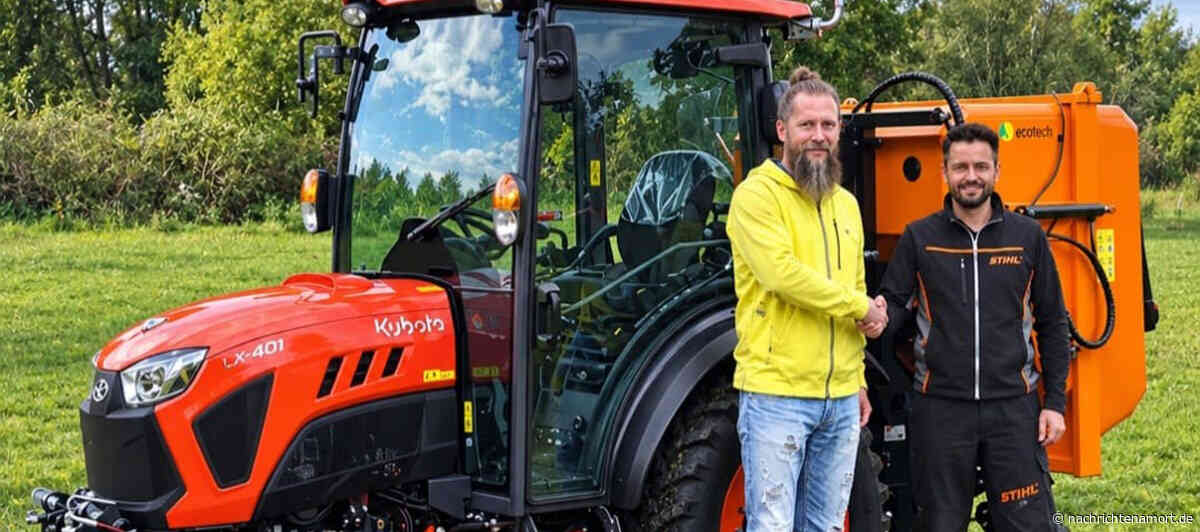 Neues Fahrzeug für den Gemeinschaftsbauhof: VG Baunach investiert in modernen Kleintraktor