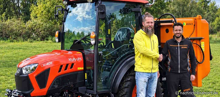 Neues Fahrzeug für den Gemeinschaftsbauhof: VG Baunach investiert in modernen Kleintraktor