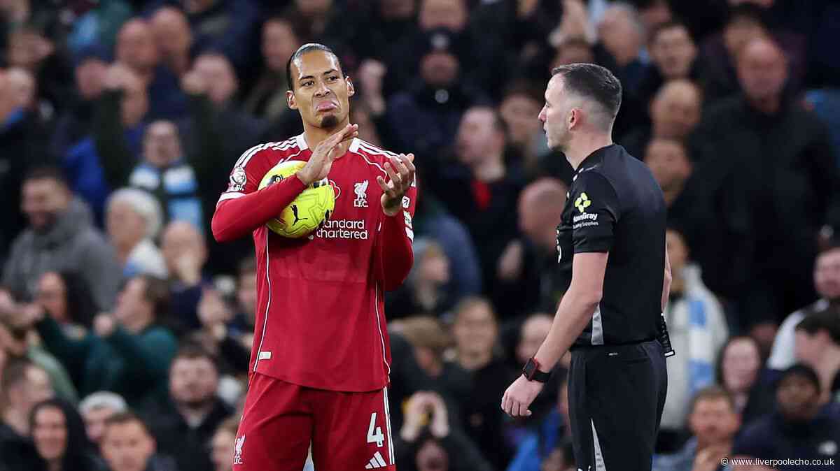 Referee named for huge Liverpool vs Man City Premier League clash