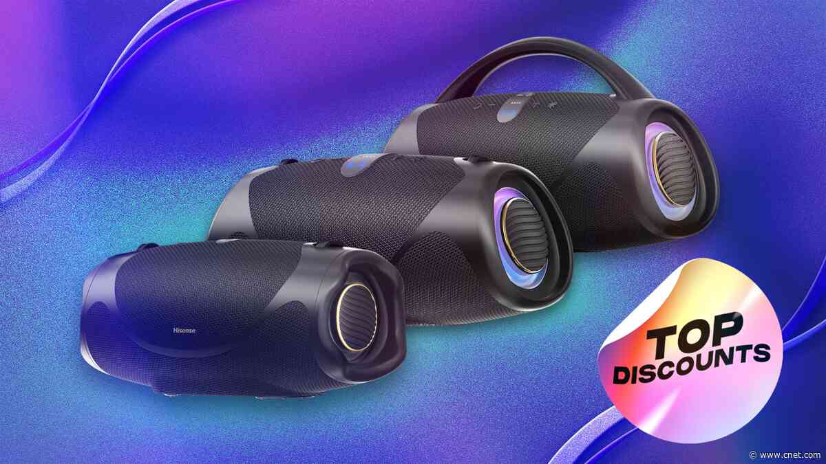 Take the Party Outside With Hisense’s Brand New Speakers, Now on Sale for Prime Day