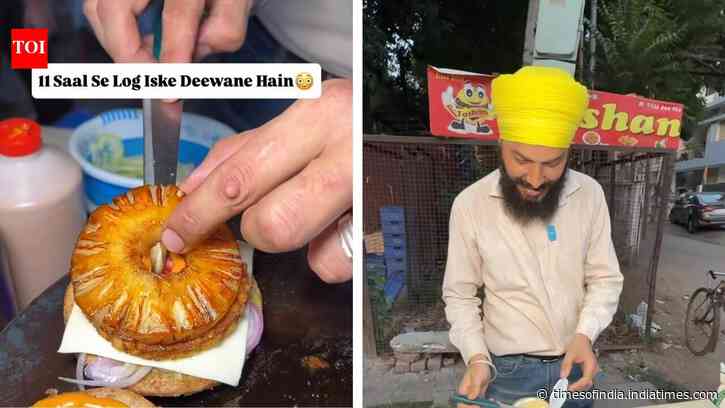‘Why is there pineapple in this burger?’ Haryana vendor reveals unusual recipe behind viral ‘Pineapple Burger’ dating back to 2015