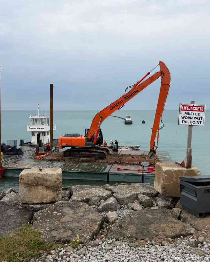 Lake Huron intake pipeline nearing completion