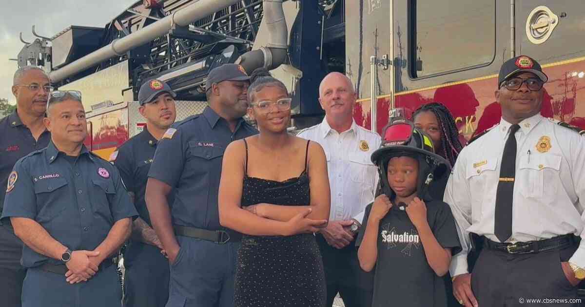 College Park honors 10-year-old who helped save family from fire