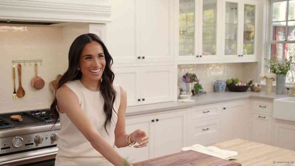 Peinliche Inszenierung: Meghan wird für Fake-Kochfoto am ausgeschalteten Herd verspottet
