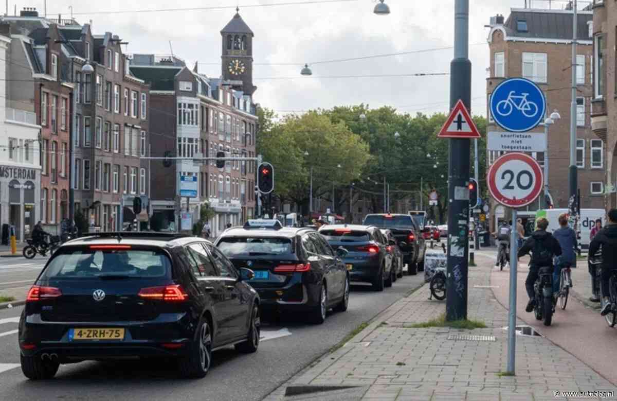 Amsterdam test 20 km/u als maximumsnelheid maar niet voor auto's