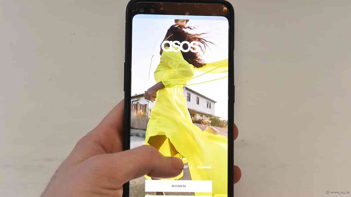 Vreemde melding in app van kledingwinkel ASOS, bedrijf lijkt gehackt