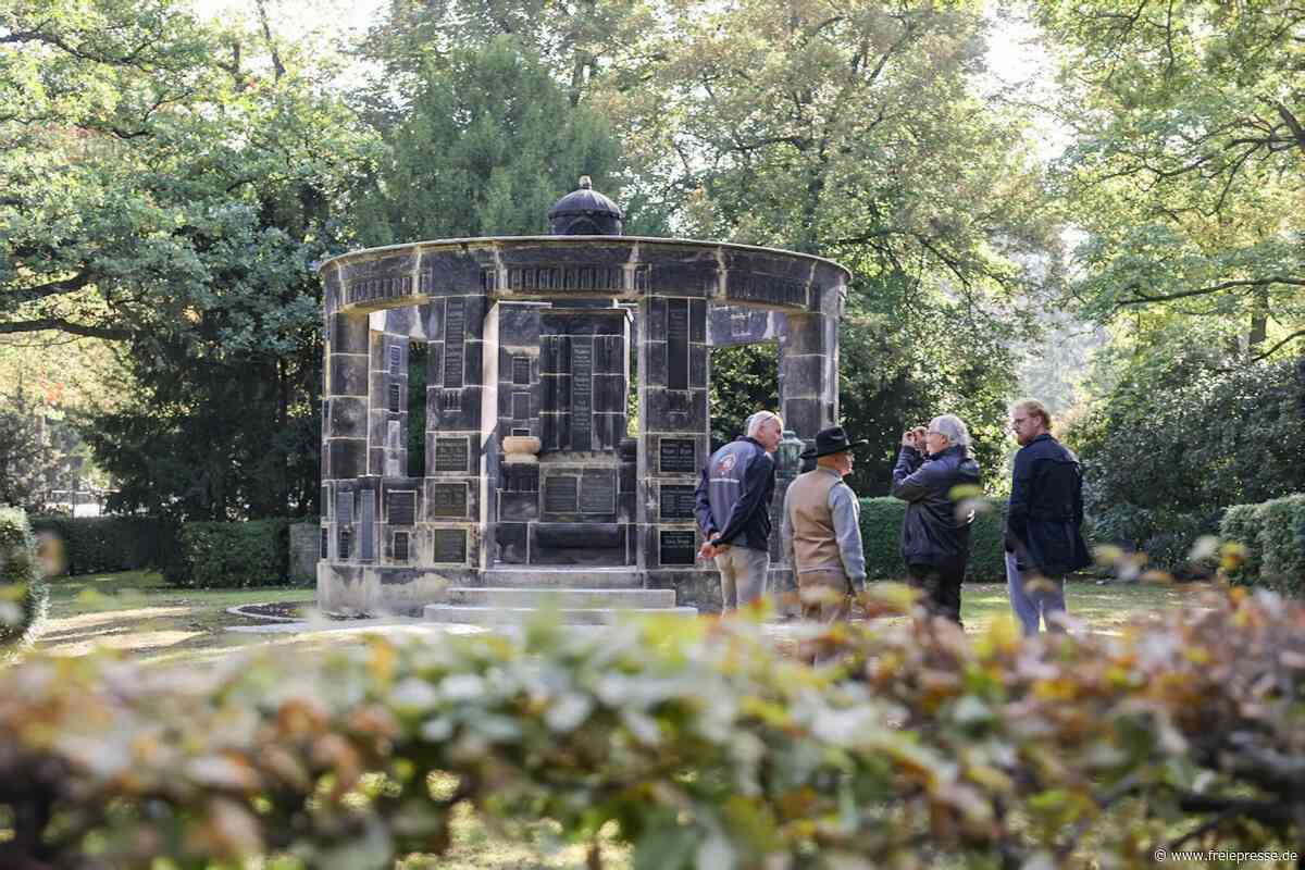 Historischer Urnen-Tempel in Chemnitz wieder zugänglich