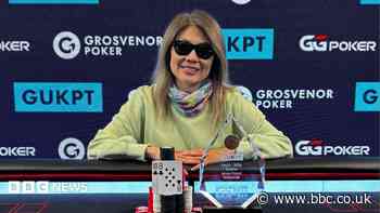 Poker player becomes first female winner on UK tour