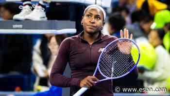 Gauff: 'Insane' wave of racist comments after disputed point at China Open