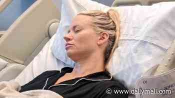 Pussycat Dolls star Kimberly Wyatt, 44, reveals she has undergone a hip replacement as she shares photos from her hospital bed