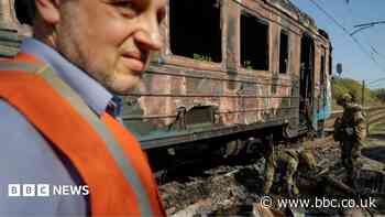 Fear and disruption for Ukraine's rail passengers as Russia escalates drone attacks