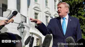 Trump says 'threat' led US to pull bombers from RAF Fairford