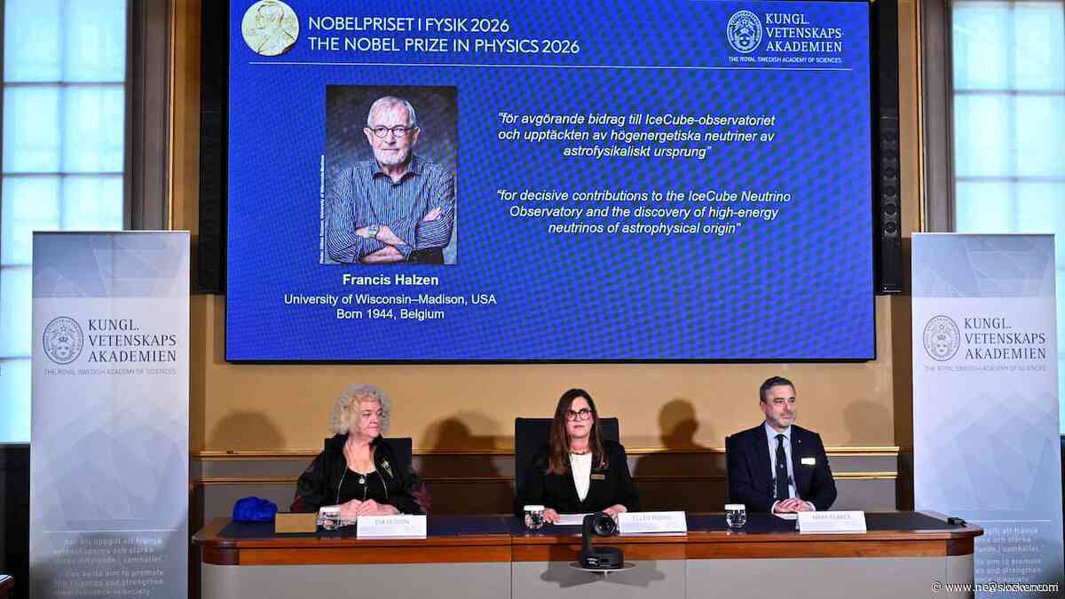 Belg krijgt Nobelprijs Natuurkunde voor studie naar mysterieuze deeltjes in heelal