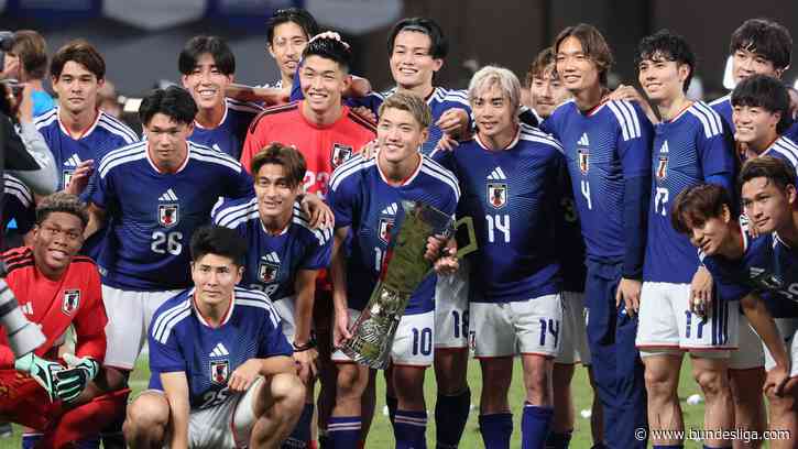 Eintracht Frankfurt's Ritsu Dōan seals Kirin Cup win for Japan