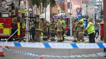 Boys aged 12 and 14 arrested over Nottingham city centre fire which shut down city roads
