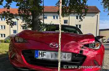 POL-BI: Unfall nicht bemerkt - Polizei nicht erkannt
