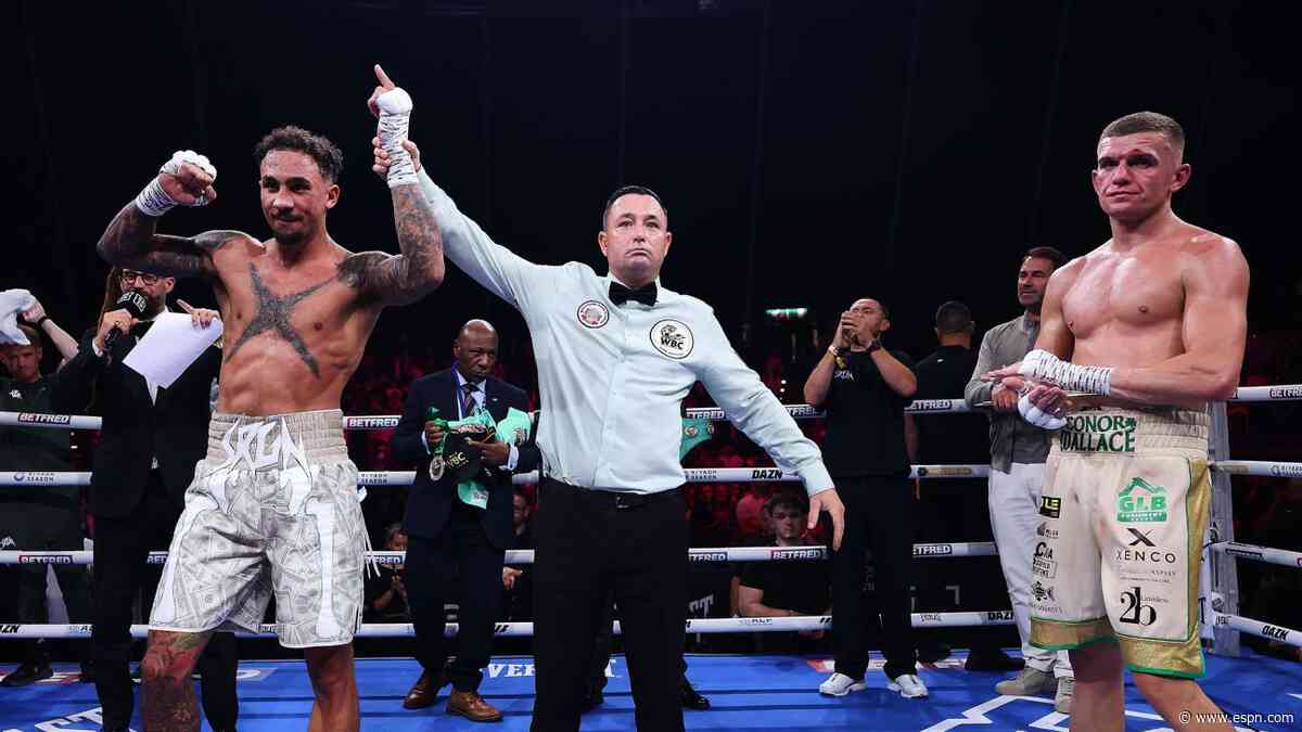 Boxing divisional rankings: Whittaker wins title eliminator to move up at light heavyweight